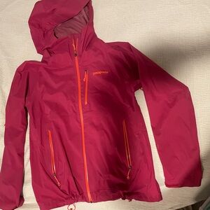 Patagonia Vibrant Bright Pink Hooded Jacket